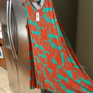 Jessica Simpson 2x sleeveless cotton dress